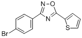 CAS#: 330459-34-2, 3-(4-Bromophenyl)-5-(Thiophen-2-Yl)-1,2,4-Oxadiazole