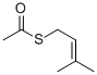 CAS 登录号：33049-93-3， 3-甲基-2-丁烯基硫代乙酸酯