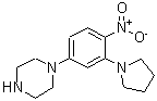 CAS#: 330633-83-5, 1-[4-Nitro-3-(1-Pyrrolidinyl)Phenyl]Piperazine
