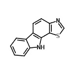 CAS 登录号：33066-37-4， 10H-[1,3]噻唑并[5,4-a]咔唑