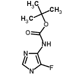CAS#: 330953-79-2, 2-Methyl-2-Propanyl (5-Fluoro-1H-Imidazol-4-Yl)Carbamate