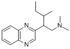 CAS#: 33098-27-0, N,N,3-Trimethyl-2-Quinoxalin-2-Ylpentan-1-Amine