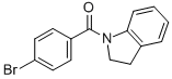 CAS#: 331240-54-1, (4-Bromophenyl)-(2,3-Dihydroindol-1-Yl)-Methanone