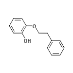 CAS 登录号：33130-24-4， 2-(2-苯基乙氧基)苯酚