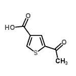 CAS#: 33148-86-6, 5-Acetyl-3-Thiophenecarboxylic Acid
