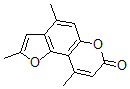 CAS#: 33158-05-3, 2,4,9-Trimethylpyrano[6,5-g][1]Benzoxol-7-One