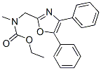 CAS#: 33161-68-1, Ethyl N-[[4,5-Di(Phenyl)-1,3-Oxazol-2-Yl]Methyl]-N-Methylcarbamate