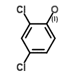 CAS#: 3317-66-6, 2,4-dichloro-1-lambda<sup>1</sup>-oxidanyl-benzene