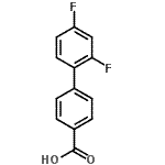 CAS 登录号：331760-41-9， 2',4'-二氟-4-联苯基羧酸