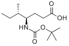 CAS#: 331763-49-6, 4-Boc-(R)-Amino-5-(S)Methyl Heptanoic Acid