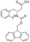 CAS 登录号：331763-63-4， 芴甲氧羰基-(R)-3-氨基-4-(2-氟-苯基)-丁酸
