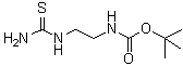 CAS 登录号：331779-96-5， [2-(硫代氨基甲酰氨基)乙基]氨基甲酸叔丁酯
