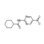 CAS#: 331808-66-3, N-(5-Nitro-2-Pyrimidinyl)Cyclohexanecarboxamide