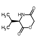 CAS 登录号：331812-28-3， (3R)-3-异丙基-2,5-吗啉二酮
