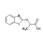 CAS#: 331873-02-0, 2-(1,3-Benzothiazol-2-Yloxy)Propanoic Acid