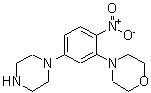 CAS#: 332023-13-9, 4-[2-Nitro-5-(1-Piperazinyl)Phenyl]Morpholine