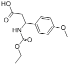 CAS#: 332052-65-0, 3-Ethoxycarbonylamino-3-(4-Methoxy-Phenyl)-Propionic Acid