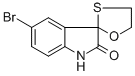 CAS 登录号：332073-50-4， 5-溴-3,3-(乙烯氧代硫代)-1,3-二氢-吲哚-2-酮