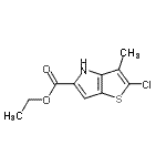 CAS#: 332099-56-6, Ethyl 2-Chloro-3-Methyl-4H-Thieno[3,2-b]Pyrrole-5-Carboxylate