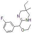 CAS#: 33210-49-0, 2-[Ethoxy-(3-Fluorophenyl)Methyl]-5-Ethyl-5-Methyl-4,6-Dihydro-1H-Pyrimidine