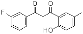 CAS#: 332103-25-0, 1-(3-Fluorophenyl)-3-(2-Hydroxy-5-Methylphenyl)-1,3-Propanedione