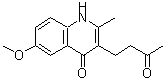 CAS 登录号：332150-27-3， 6-甲氧基-2-甲基-3-(3-氧代丁基)-4(1H)-喹啉酮