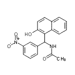 CAS#: 332174-58-0, N-[(2-Hydroxy-1-Naphthyl)(3-Nitrophenyl)Methyl]Acetamide