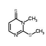 CAS#: 33267-98-0, 3-Methyl-2-(Methylsulfanyl)-4(3H)-Pyrimidinethione