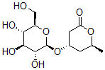 CAS#: 33276-04-9, (4S,6S)-6-Methyl-4-[(2R,3R,4S,5S,6R)-3,4,5-Trihydroxy-6-(Hydroxymethyl)Oxan-2-Yl]Oxyoxan-2-One