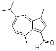 CAS 登录号：3331-47-3， 5-异丙基-3,8-二甲基薁-1-甲醛