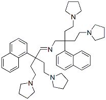 CAS#: 33310-58-6, 2-Naphthalen-1-Yl-N-[2-Naphthalen-1-Yl-4-Pyrrolidin-1-Yl-2-(2-Pyrrolidin-1-Ylethyl)Butyl]-4-Pyrrolidin-1-Yl-2-(2-Pyrrolidin-1-Ylethyl)Butan-1-Imine