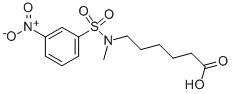 CAS#: 33317-49-6, 6-[Methyl[(3-Nitrophenyl)Sulfonyl]Amino]-Hexanoic Acid