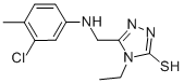 CAS#: 333313-76-1, 5-[[(3-Chloro-4-Methylphenyl)Amino]Methyl]-4-Ethyl-2H-1,2,4-Triazole-3-Thione