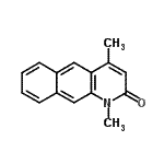 CAS 登录号：33333-84-5， 1,4-二甲基苯并[g]喹啉-2(1H)-酮