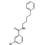 CAS#: 333396-16-0, 3-Bromo-N-(4-Phenylbutyl)Benzamide