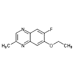 CAS#: 333452-36-1, 7-Ethoxy-6-Fluoro-2-Methylquinoxaline