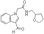 CAS#: 333750-65-5, 2-(3-Formyl-Indol-1-Yl)-N-(Tetrahydro-Furan-2-Ylmethyl)-Acetamide