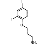 CAS 登录号：333799-86-3， 3-(2,4-二氟苯氧基)-1-丙胺