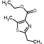 CAS 登录号：334017-25-3， 乙基2-乙基-5-甲基-1,3-噻唑-4-羧酸酯