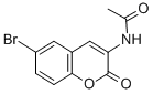 CAS#: 33404-13-6, N-(6-Bromo-2-Oxo-2H-1-Benzopyran-3-Yl)Acetamide