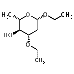 CAS#: 334619-27-1, Ethyl 2,6-Dideoxy-3-O-Ethyl-beta-L-Arabino-Hexopyranoside