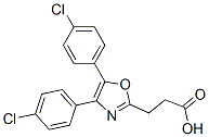 CAS#: 33466-16-9, 3-[4,5-Bis(4-Chlorophenyl)-1,3-Oxazol-2-Yl]Propanoic Acid