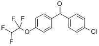 CAS#: 334931-09-8, 4-Chloro-[4'-(1,1,2,2-Tetrafluoroethoxy)]Benzophenone