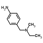 CAS 登录号：334952-12-4， 4-{[乙基(甲基)氨基]甲基}苯胺