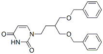 CAS#: 33498-86-1, 1-[4-(Phenylmethoxy)-3-(Phenylmethoxymethyl)Butyl]Pyrimidine-2,4-Dione