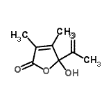 CAS 登录号：335157-95-4， 5-乙酰基-5-羟基-3,4-二甲基-2(5H)-呋喃酮