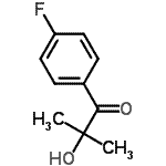 CAS#: 335287-91-7, 1-(4-Fluorophenyl)-2-Hydroxy-2-Methyl-1-Propanone