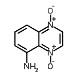 CAS 登录号：33544-28-4， 5-喹喔啉胺1,4-二氧化物