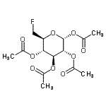 CAS#: 33557-28-7, 1,2,3,4-Tetra-O-Acetyl-6-Deoxy-6-Fluoro-alpha-D-Glucopyranose
