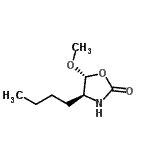 CAS#: 335627-74-2, (4S,5R)-4-Butyl-5-Methoxy-1,3-Oxazolidin-2-One